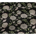 thumbnail image 4 of oneOone Cotton Jersey Black Fabric Mandala & Floral Diy Clothing Quilting Fabric Print Fabric By Yard 58 Inch Wide, 4 of 4