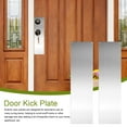 thumbnail image 5 of Waroomhouse Scratch-resistant Door Kick Plate 1 Set Stainless Steel Protect Doors with A Upgrade Metal Durable Long-lasting Wear-resistant Easy Installation, 5 of 8