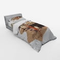 thumbnail image 3 of Ambesonne African Bedding Set 4 Pcs, Woman with Pot, Queen, Multicolor, 3 of 3