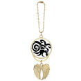 thumbnail image 1 of Constellation Capricorn Signe du Zodiaque Porte-Clés Pendentif Aile d'Ange, 1 of 4