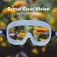 thumbnail image 4 of Swim goggles, 2 pack anti-fog anti-uv wide view swimming goggles for kids 3-15 p, 4 of 5