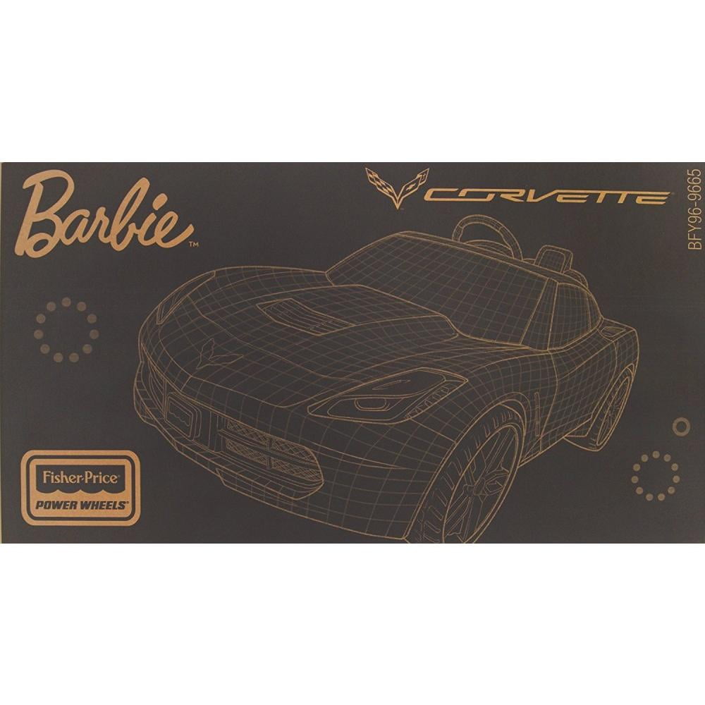 barbie corvette walmart