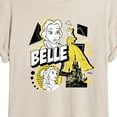 thumbnail image 3 of Disney Princess - Belle Pop  - Women's Oversized T-Shirt, 3 of 5