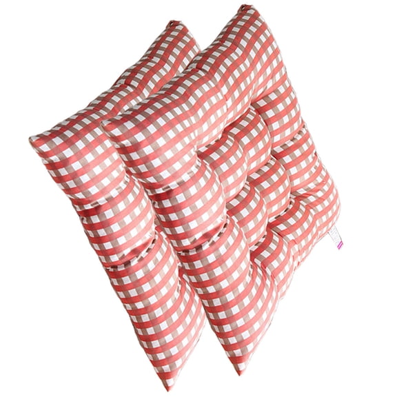 OFFIGAM 2-Pack Orange Seat Cushions with Thickened Design for Enhanced Comfort in Home and Office Seating