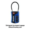 thumbnail image 3 of Master Lock Zinc TSA Approved Combination Lock, Shackle, 3 of 5