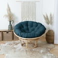 thumbnail image 5 of Sorra Home  Indoor Suede Round Papasan Cushion 48 in x 48 in x 4 in - Coppen, 5 of 5