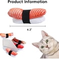thumbnail image 5 of 4PCs Sushi Cat Toy with Catnip for Cat Chew, Kicking, Teething, Plush Toys for Kittens, Soft and Durable Cat Toy, 5 of 5