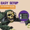thumbnail image 6 of Joyfy Halloween Decorations Outdoor Groundbreaker Creepy Life Size Light Up Climbing Zombie Groundbreaker with Sound,Motion Activated Halloween Decorations Haunted House Decorations, 6 of 8