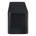 thumbnail image 3 of Moe's Home Collection Post Bench Wood in Black, 3 of 8