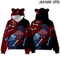 thumbnail image 1 of Doors Roblox-Sudadera con capucha y orejas de gato para parejas, suéter informal holgado de moda callejera, tendencia que combina con todo, Escape de la puerta, 1 of 4