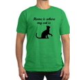 thumbnail image 1 of CafePress - Home Is Where My Cat Is Men's Classic T Shirt - Men's Fitted T-Shirt, 1 of 1