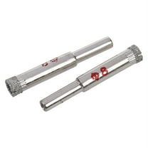 8mm Dia Diamond Tipped Drill Bit Tile Glass Hole Saws 2 Pcs