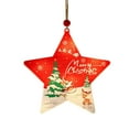 thumbnail image 1 of Binwennn Christmas Decorations LED Lights String Christmas Tree Pendants Snowman Atmosphere Lights Button Lights Glow in The Dark Birthday in The Dark Letters for Outdoor in The Dark Posters for Boys, 1 of 4