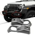thumbnail image 6 of CENL Pair LH & RH Front Bumper Fog Light Lamp Cover Fit For JEEP Wrangler JL 2018+, 6 of 10