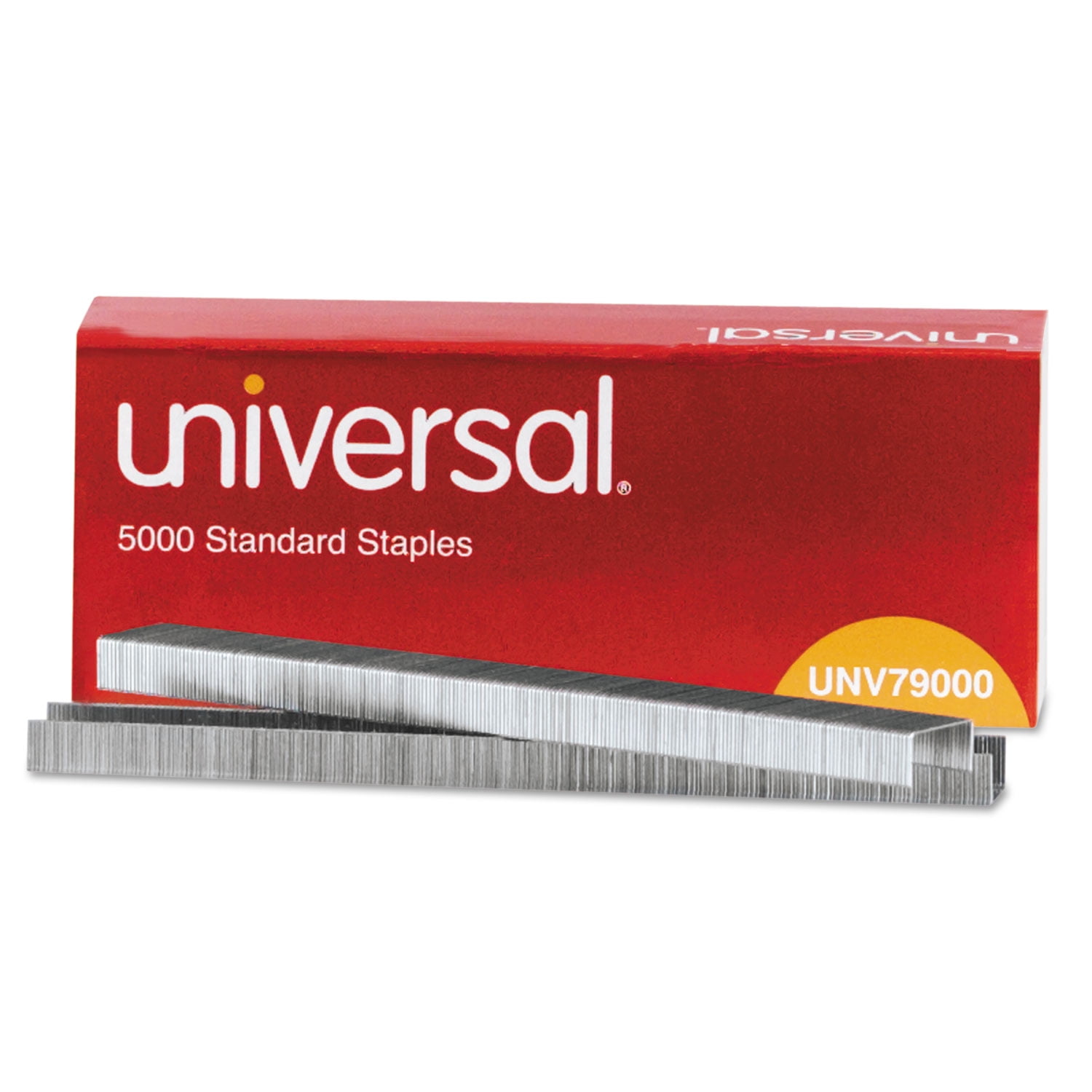 Universal Standard Chisel Point 210 Strip Count Staples 5 000/Box 79000