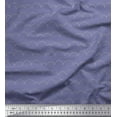 thumbnail image 1 of Soimoi Purple Georgette Viscose Fabric Artistic Waves Abstract Decor Fabric Printed Yard 42 Inch Wide, 1 of 5