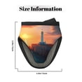 thumbnail image 3 of Disketp Lighthouse At Sunset Coast Non-Slip Mini Oven Mitt Set, Short Oven Mitts for Baking Grilling Barbecue Microwave, 5.9"x5.9"in, 3 of 7