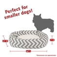 thumbnail image 3 of Lit pour Chien en Chevron Gris de 24 Pouces, 3 of 6