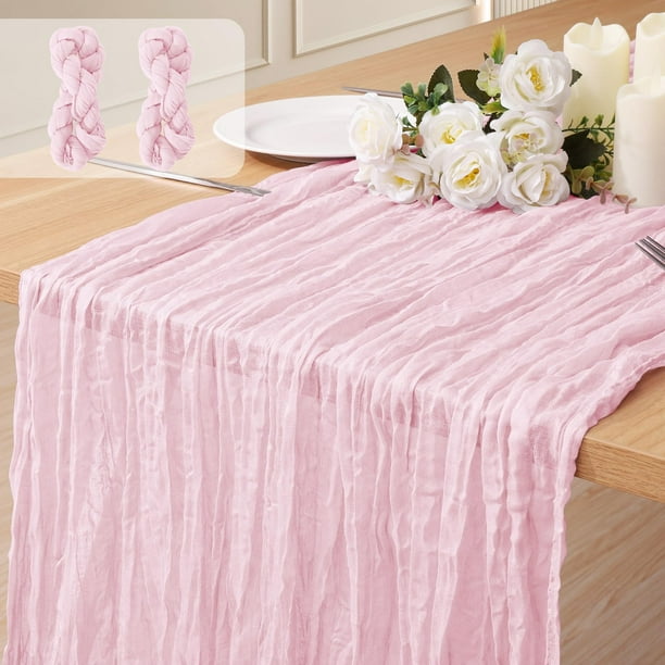 Mantel Keepshowing con estampado de queso, 3 x 9 m, para decoración de bodas