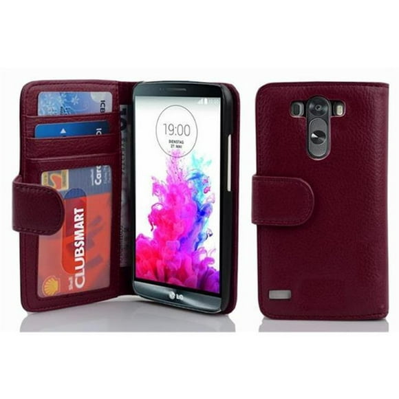 Cadorabo Case for LG G3 Cover Book Wallet Screen Protection PU Leather Flip Magnetic Etui