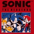 thumbnail image 2 of Mens Sonic the Hedgehog Trio Group Shot Sweatshirt, 2 of 4