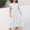 Gray, variant on Girls Casual Dress, Summer Shorts Sleeve Printed Midi Length Kids Dresses Purple Size 14-16T