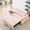 Pink, variant on Push-In Pink Corduroy Sofa with Rollers and Movable Desktop - Space - Saving for Compact Bedrooms