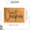 thumbnail image 3 of Christmas Decor Carpet Fun Christmas Door Mats Non Door Rugs For Entrance Front Door Outdoor Entrance Porch Mats Fun Christmas Floor Area Rugs For Living Room Polyester carpet, 3 of 6