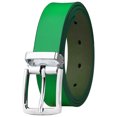 thumbnail image 2 of Falari Kids Leather Belts for Boys All Occasion 1" Trim to Fit - One Piece Leather Cutting, 2 of 6