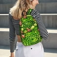thumbnail image 6 of Picia Cactus And Succulents Printed Canvas Daypack - Stylish and Durable Vintage Compact Backpack - Class, Work, Travel, or Laptop Bookbag,Organized Compartments-Medium, 6 of 6