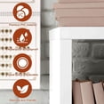 thumbnail image 4 of Tutuviw 216Pcs 4Sheets Screw Hole Round Stickers, Self Adhesive Screw Hole Covers Caps Stickers, Dustproof Sticker Decals for Various Wooden Furniture Accessories (0.83inch/21mm, Black), 4 of 8