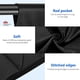 thumbnail image 5 of Background (Black) 3*3m Photo Studio Foldable Translucent Muslin for Photo, 5 of 5