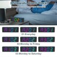 thumbnail image 3 of Soldering Practice Kit, 4-Digit Digital Alarm Clock Kit with RGB Colorful Modes, Diplay DIY Clock Soldering Project Kit, 3 of 5