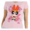 thumbnail image 3 of Playera The Powerpuff Girls para Mujer, Manga Corta Blossom Fit Normal Rosa Talla CH, 3 of 4