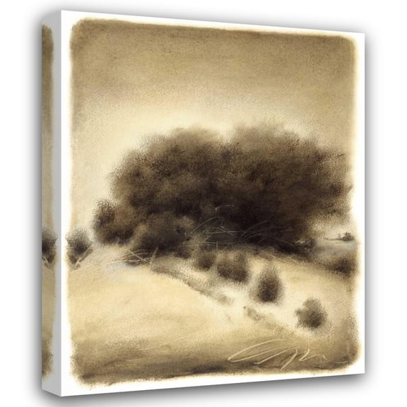 Gretchen Hess 15x18 Gallery Wrapped Canvas Wall Art Titled - Hill Side I