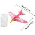 WANGJIAOID Kids Toy Roundabout Aircraft Foam Paper Airplane Model Hand