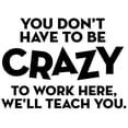 thumbnail image 3 of CafePress - You Don't Have To Be Crazy To Work Here Mugs - 20 Oz White Ceramic Mega Mug, 3 of 5