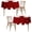 Red, variant on White Classic [2 Pack] White Round Tablecloths 70 Inch [for 30-60'' Tables] 200 GSM Washable Polyester Fabric Table Cloth [70'' is Not Table Size]