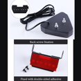 thumbnail image 3 of Flash F1 Triangle Style Car Light Pilot Stop Safety Car Lights Sporty Rear Third Brake Car Light Auto Tail Warning Brake Signal Lamp 12v, 3 of 5