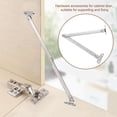thumbnail image 4 of Cabinet Hardware, With Fixing Rivets Support Hinge, Support Hinge Stainless Steel Cabinets Closets Home For Doors, 4 of 8