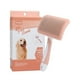 thumbnail image 4 of Cepillo de acicalamiento de doble cara para perros y gatos, cepillo para despojar y deslanar el subpelo, peine de cardado extra ancho, naranja, 4 of 7