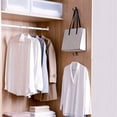 thumbnail image 4 of Perchero de pared de estilo moderno, de zinc fundido a presión, con ganchos dobles retro para baños, dormitorios, armarios, garajes, sótanos y entradas, con diseño que ahorra espacio y que combina, 4 of 5