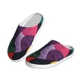 thumbnail image 2 of KLL Vibrant Abstract Flow Pattern Adult Unisex Cozy Slippers,Fuzzy Slip-on Slippers TPR Sole Slippers Comfort Plush Home Footwear for Indoor & Outdoor-13, 2 of 7