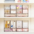 thumbnail image 2 of Pack Clear Stackable Storage Drawers, 4.4'' Tall Acrylic Bathroom Makeup Organizer, Plastic Storage Cubes, 2 of 4