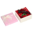 thumbnail image 2 of Caja de regalo de jabón de baño con flores, jabón de flores de imitación de rosas, jabón de flores para mujeres, jabón de flores elaborado con cuidado, 2 of 14