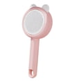 thumbnail image 1 of Pet Self Cleaning De Shedding Comb Set Featuring Stainless Steel Teeth and Convenient Release Button for Effortlessly Removing Loose Hair and Dirt from, 1 of 5