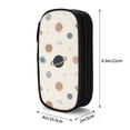 thumbnail image 4 of Large Storage Pencil Case, Brown Space Planet Pattern with Zipper Large Capacity Pen Bag, 4 of 8