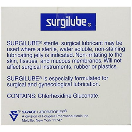 UPC 002810205453 product image for Surgilube® Lubricating Jelly 5g foil packs- 144 per Pack | upcitemdb.com