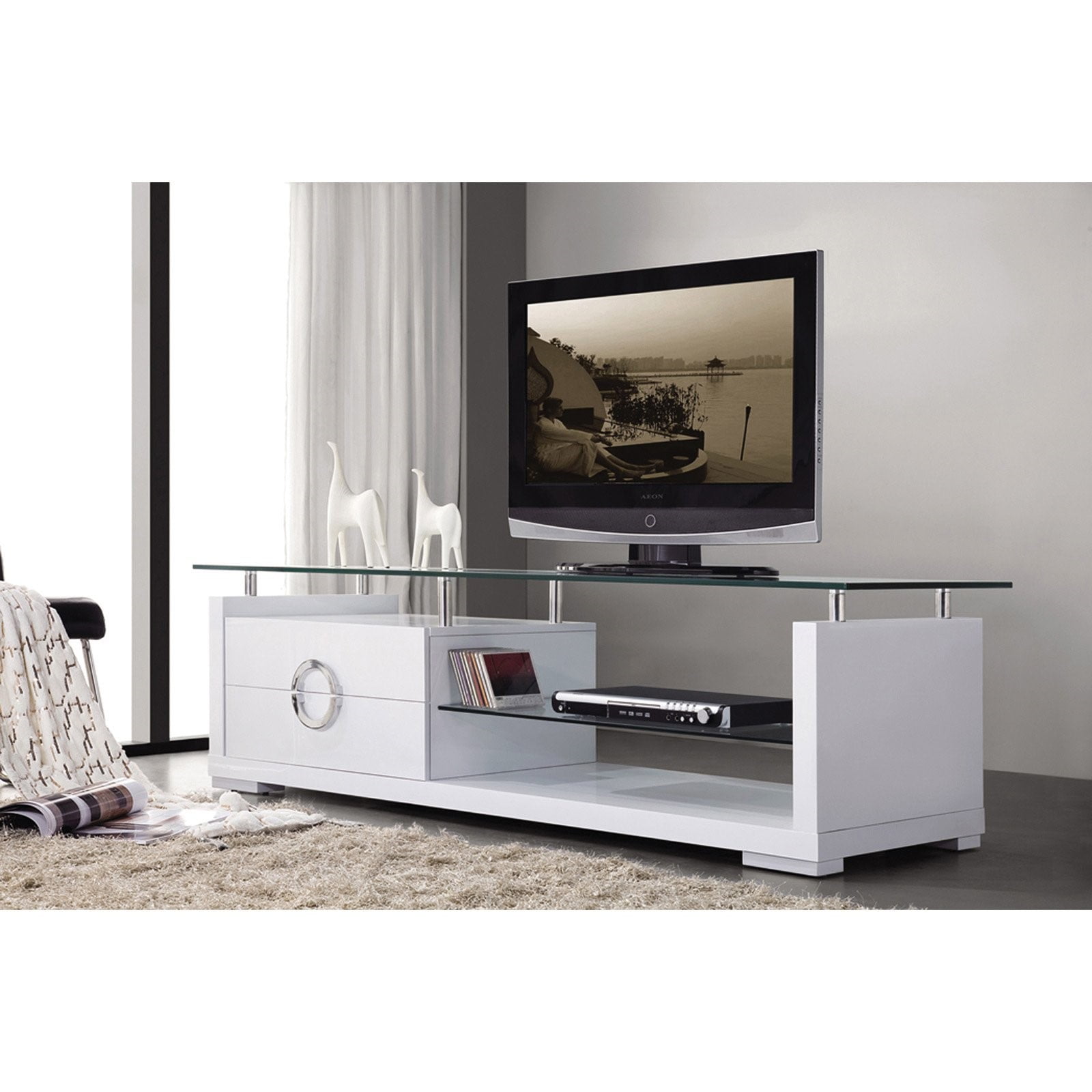 Eagle Furniture Glass Tv Stand
