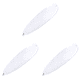 thumbnail image 1 of Señuelo Pesca Metal Cuchara para Lubina Trucha Agitación Lenta Mar Blanco, 1 of 4